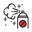 ikona środka rozpylającego